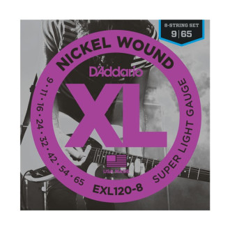 D'ADDARIO EXL 120-8 GUITAR STRING-SENAR GITAR